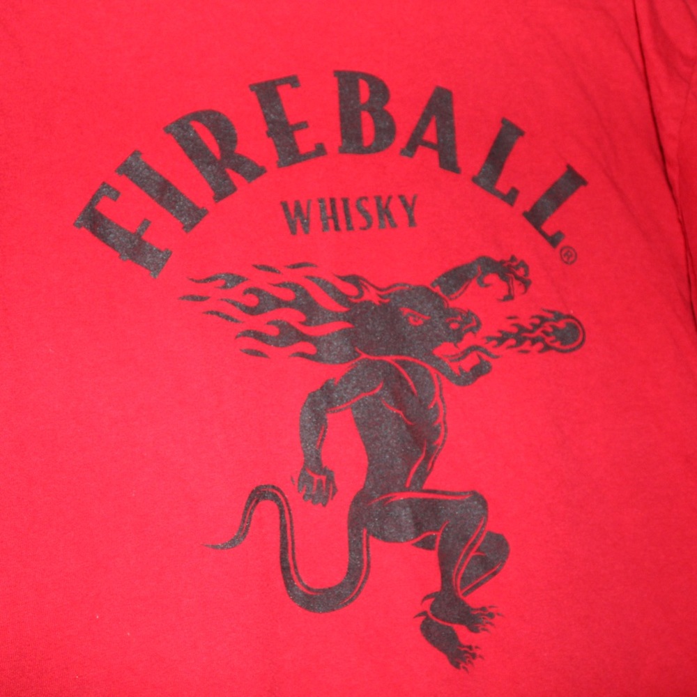 Fireball whiskey tee